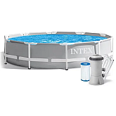 Басейн каркасний Intex 26712NP 366×76 см, 6503 л, з фільтр-насосом 2006 л/год