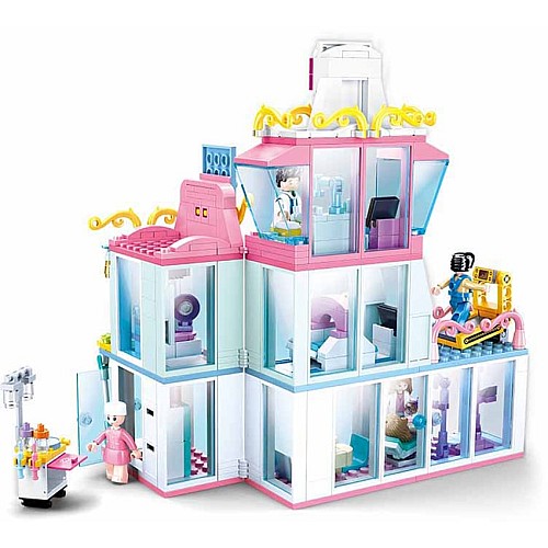 Конструктор Sluban Girls Dream M38-B0799 Больница, 459 деталей, 5 фигурок