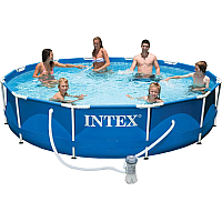 Бассейн каркасный Intex 28212 NP 366×76 см, 6503 л, с фильтр-насосом 220–240 В