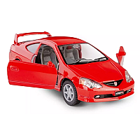 Металева машинка Kinsmart 1:34 Honda Integra Type R KT5053W, інерційна / Червона