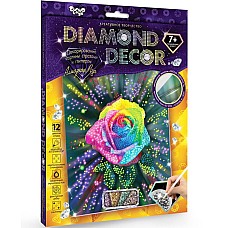 Алмазна картина DIAMOND DECOR Алмазна троянда