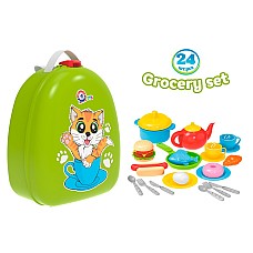 Іграшка «Набір продуктів та посуду у рюкзаку ТехноК» 8225