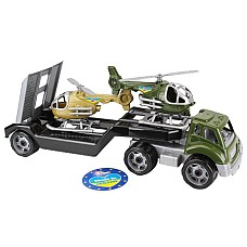 Іграшка Військовий трейлер з 2-ма гелікоптерами 9185