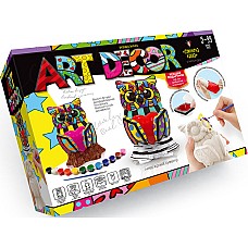 Набір із гіпсу креативна творчість Art Decor ARTD-01-02U сова