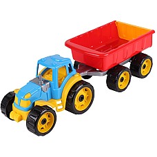 Іграшка Трактор із причепом 3442 ТехноК Блакитний