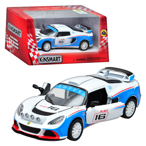 Машинка KT 5362 W "2012 Lotus Exige R-GT" метал, інер-я, 1:32, в кор-ці