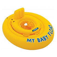 Надувной круг для плавания детский с сиденьем Intex 56585EU