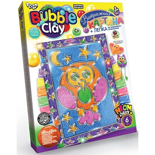 Набір "Bubble Clay" Вітражна картина в асортименті без вибору