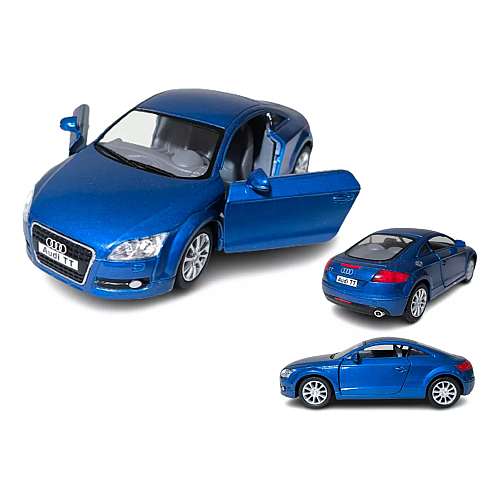 Машинка Kinsmart 1:32 Audi TT Coupe 2008 Синяя Инерционная Игрушка
