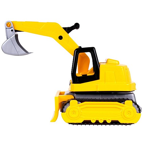 Іграшка Трактор Екскаватор на гусеницях з рухомим ковшем 6276 Жовтий