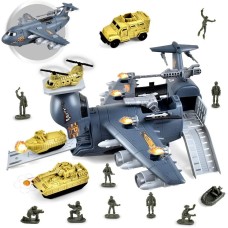 Іграшковий набір Військовий Літак та Бойові Машинки P936-A