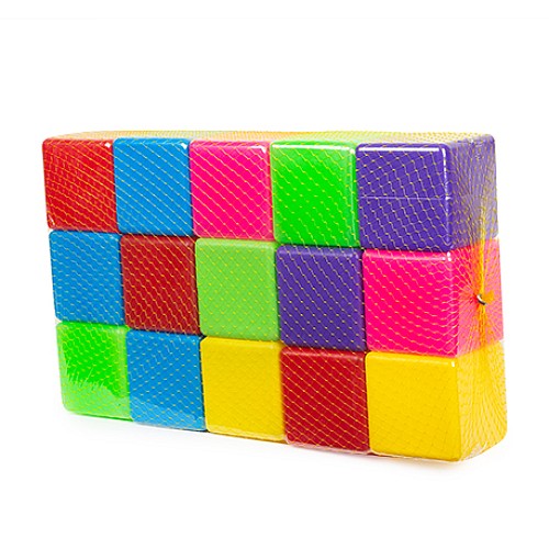 Розвиваюча іграшка "Кубики Великі" набір з 15 кубиків