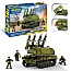 Конструктор IBLOCK Армія, ЗРК 9К37 "БУК", 1248 деталей PL-921-473