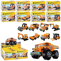 Конструктор Qman 42204 Будтехніка 8в1 Самоскид 437 деталей