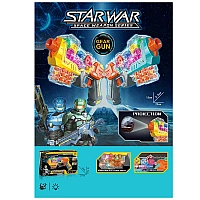 Музичний пістолет 585-330A 2 кольори, в кор. 29*15, 5*15см