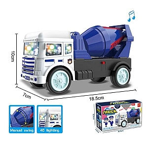 Бетонозмішувач 833-29 музика, в кор. 18, 5*7, 2*10, 4см