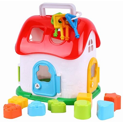 Іграшка Будиночок Сортер з ключиками 6719