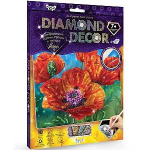 Алмазна картина DIAMOND DECOR Маки