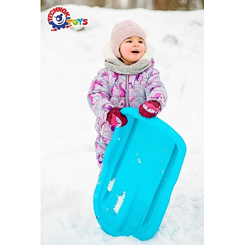 Санки дитячі Льодянка ТехноК, арт. 6481 колір СИНІЙ