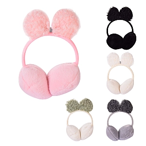 Хутряні навушники AC8407 (5 кольорів)