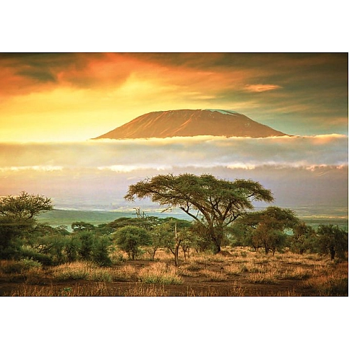 Пазл "Пейзаж Кіліманджаро" 1000 елементів C1000-10-03