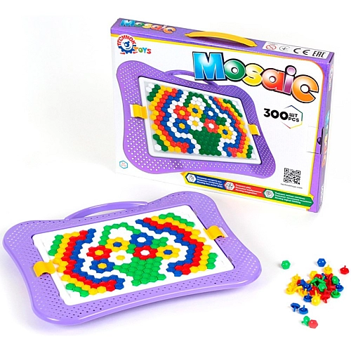 Мозаїка барвиста ТехноК 300 фішок 4722