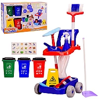 Ігровий набір Генеральне прибирання Візок та 11 предметів 998-7