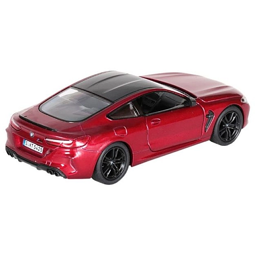 Машинка металева Kinsmart 1:38 BMW M8 Competition Coupe KT5425W інерційна, двері відчиняються / червоний