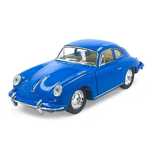 Машинка металева Porsche 356 B Carrera 2 Kinsmart 1:32 інерційна KT5398W колір синій