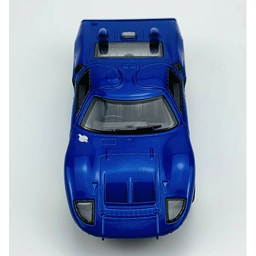 Модель машини KT5427W KINSMART "1966 Ford GT40 MKII" інерція 1:32 колір Синій
