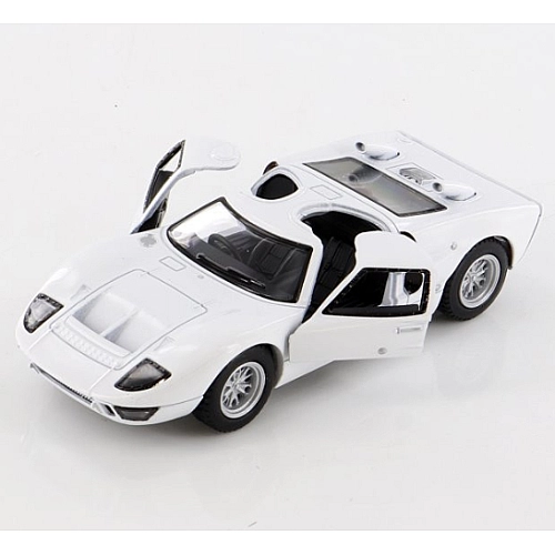 Модель машини KT5427W KINSMART "1966 Ford GT40 MKII" інерція 1:32 колір Білий