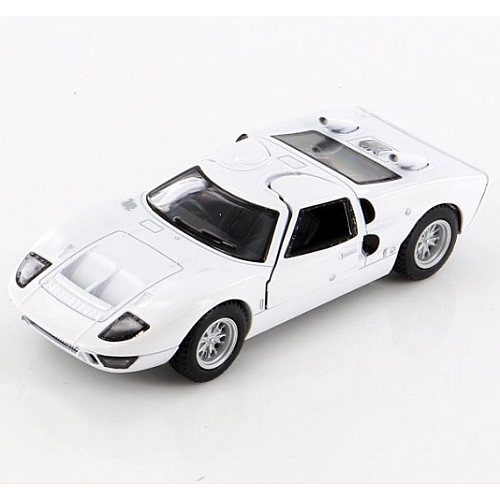 Модель машини KT5427W KINSMART "1966 Ford GT40 MKII" інерція 1:32 колір Білий