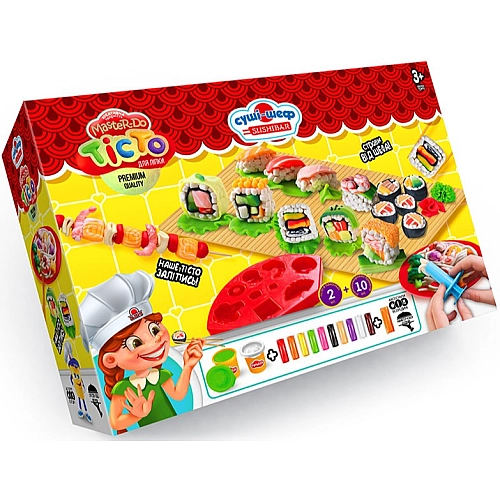 Игровой набор Master Do «Суши-шеф»: Творческое Тесто для лепки