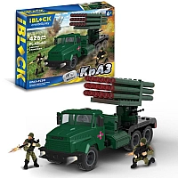 Конструктор IBLOCK Армія, КрАЗ РСЗО 426 деталей PL-921-441