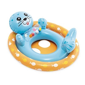 Коло надувне INTEX 59570NP "Морський котик", з сидінням трусами, від 3-4 років