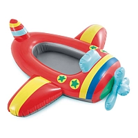 Човен дитячий надувний INTEX 59380NP Літак Pool Cruisers, від 3-6 років