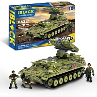 Конструктор IBLOCK Армія ЗРК "Стрiла" 863 деталі PL-921-476