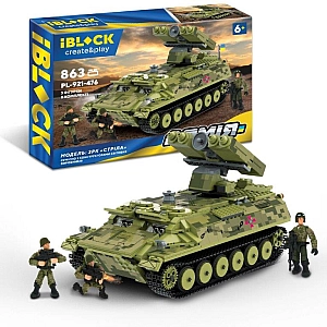 Конструктор IBLOCK Армія ЗРК "Стрiла" 863 деталі PL-921-476