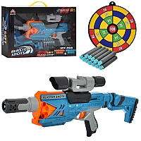 Іграшковий автомат з м'якими кулями присосками SB562