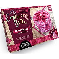 Творчий набір: Вишивка та декорування скриньки Embroidery Box EMB-01-01
