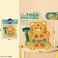 Логика - стучалка WQ-65 Мишка, в комплекте молоток