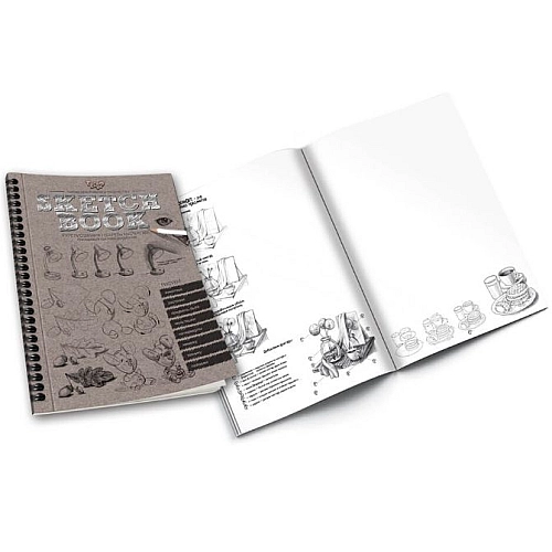 Книга - курс малювання "Sketch book" укр.
