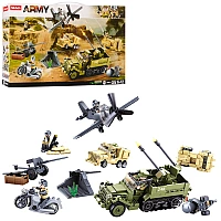 Конструктор Sluban Army M38-B0812 Військова битва, 552 деталей