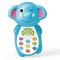 Інтерактивний музичний телефон 'Пустотливе слоненя' з піснями та віршами (M5773А, українською мовою)