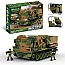Конструктор IBLOCK Армія, M270 MLRS, 1328 деталей, 2 фігурки,PL-921-506