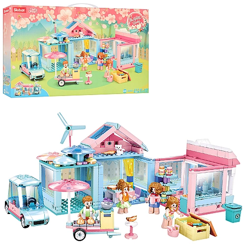 Конструктор Sluban M38-B0822 "Заміська вечірка", 410 деталей, серія Щасливий щоденник