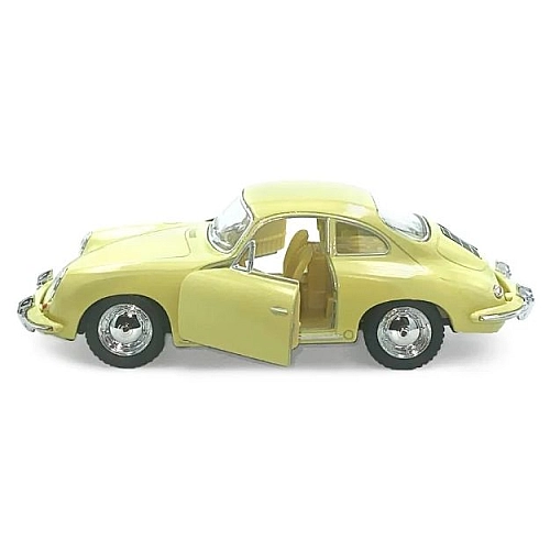 Машинка металева Porsche 356 B Carrera 2 Kinsmart 1:32 інерційна KT5398W колір бежевий
