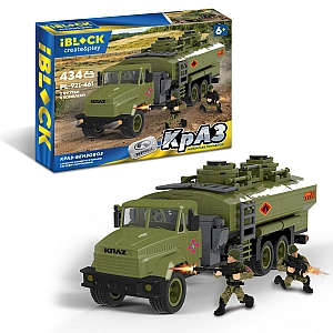 Конструктор IBLOCK Армія КрАЗ БЕНЗОВОЗ 434 деталей PL-921-461
