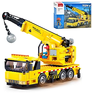 Конструктор Sluban M38-B1195 Колісний автокран 293 деталі