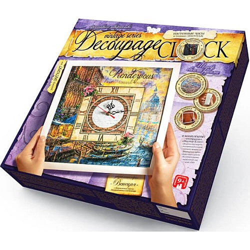 Набір Годинник рамка DKC-01-01 Венеція без